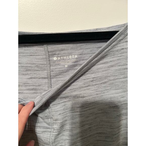 Athleta Gray Dolman Tee Medium - Picture 2 of 4